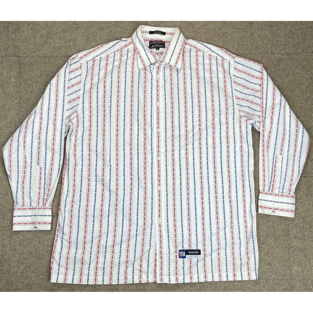 Players Of The Century Lawrence Taylor NY Giants Vtg Long Sleeve‎ Shirt Size 2XL